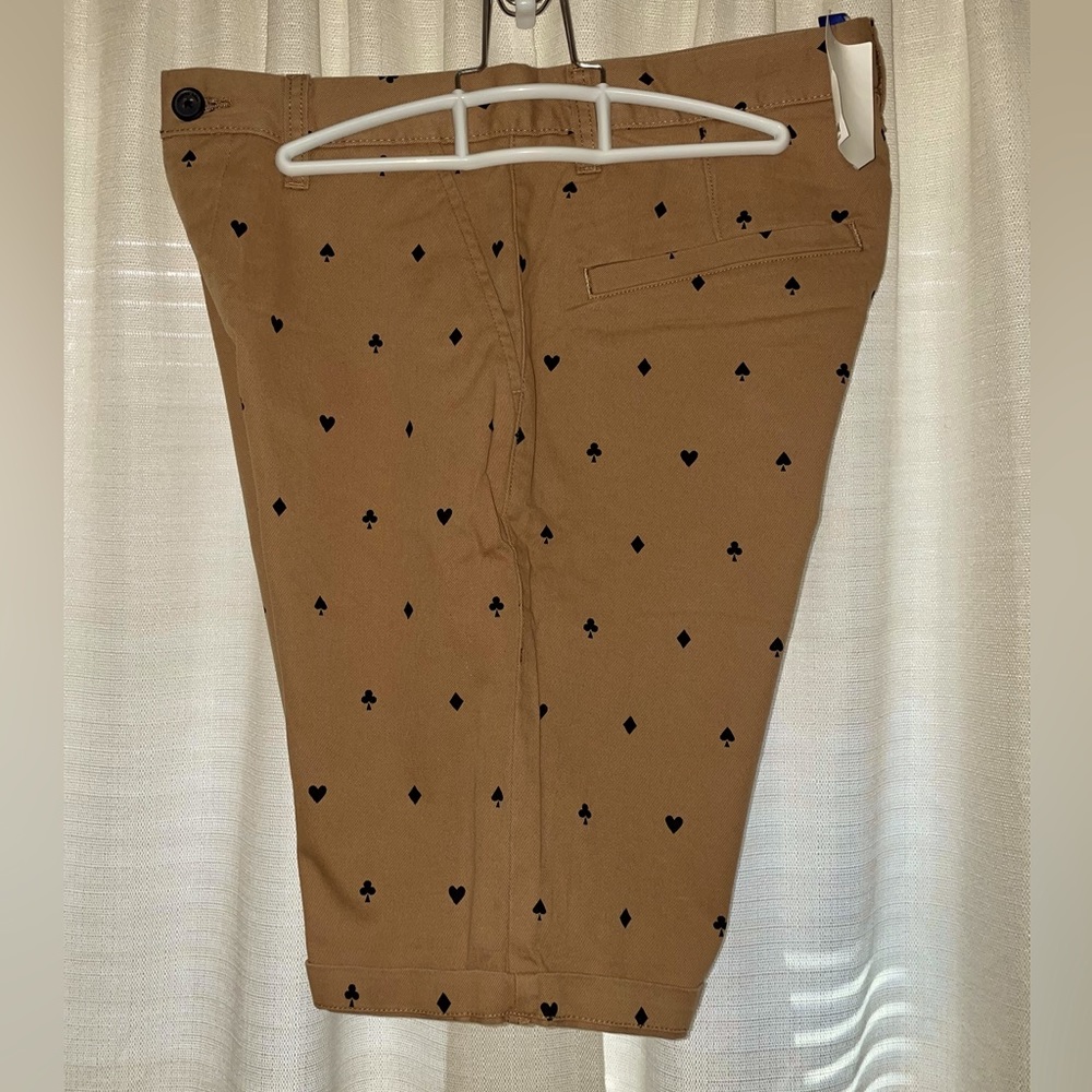 H&M Spade and Heart Knee Length Cotton Shorts